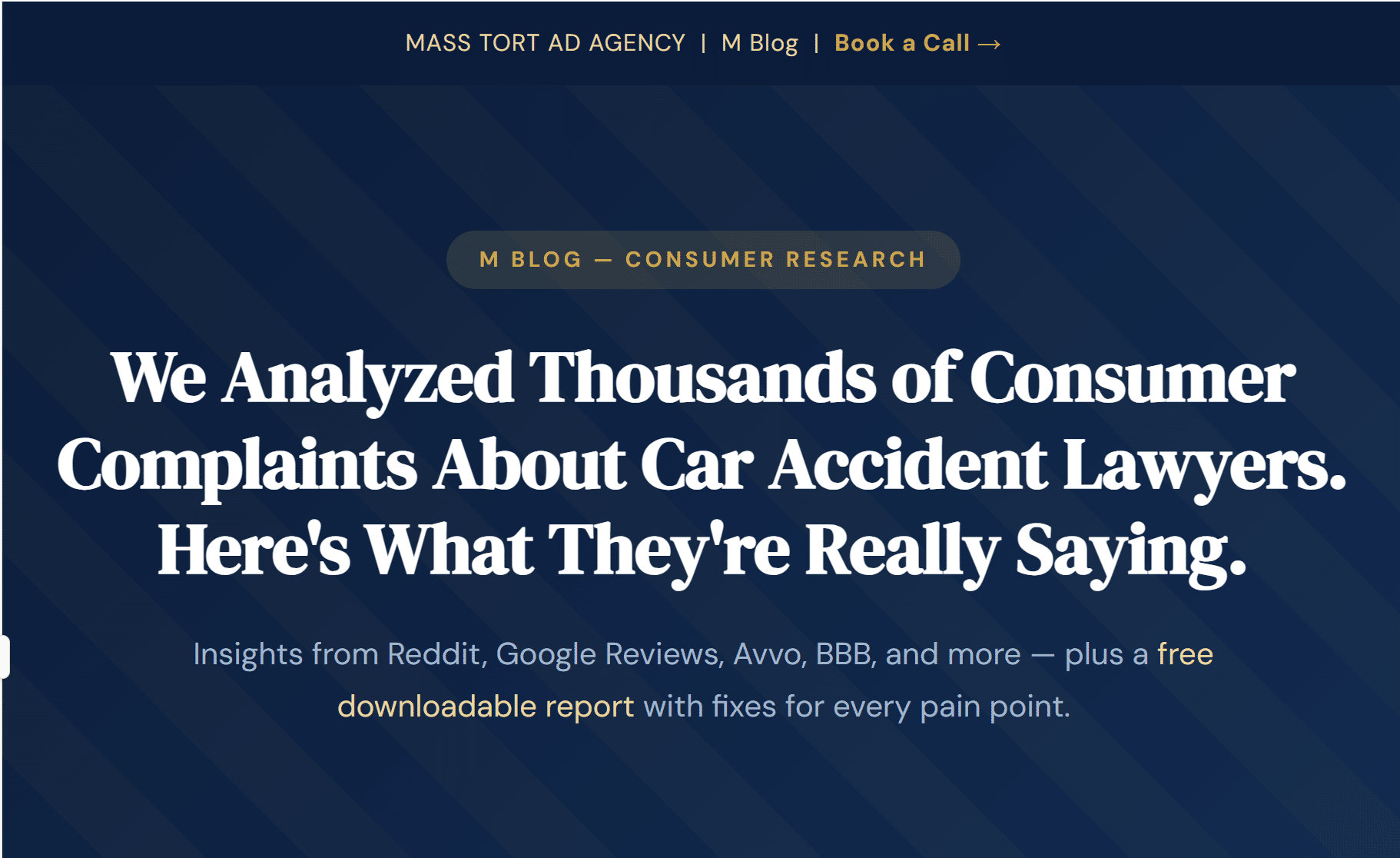 We Read Thousands of Reddit Posts About Hiring Car Accident Lawyers. Here’s What Consumers Actually Hate.