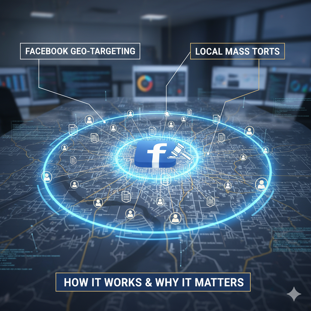 Geo Targeting Mass Tort Cases on Facebook
